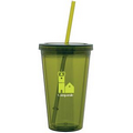 16 Oz. Olive Green Spirit Tumbler Cup